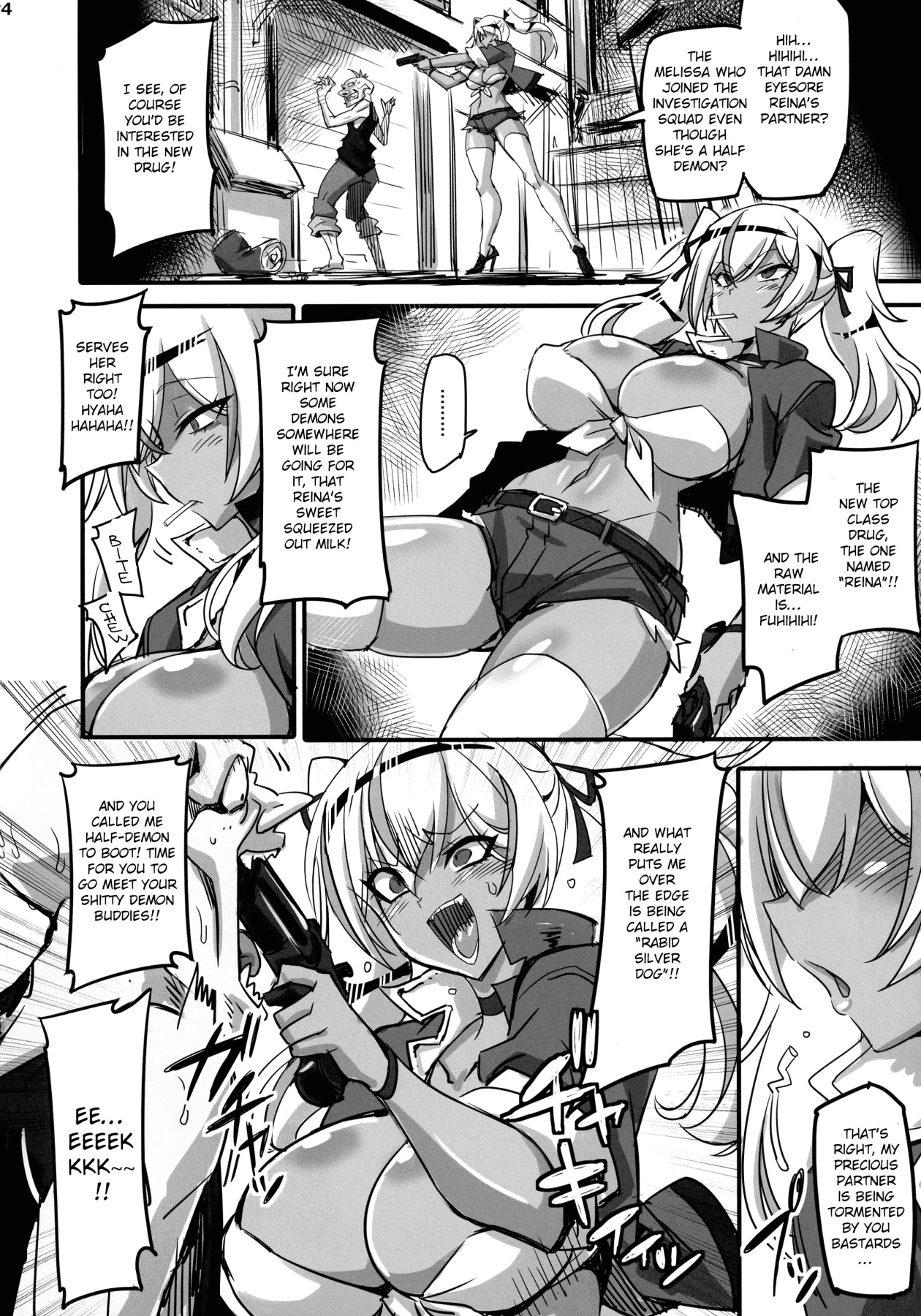 Hentai Manga Comic-Drug Investigators Mayaku and Melissa-Read-19